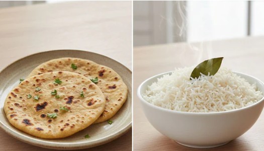 রাতের খাবারে রুটি বনাম ভাত : বয়স ও রোগের প্রেক্ষিতে কোনটি বেছে নেবেন?