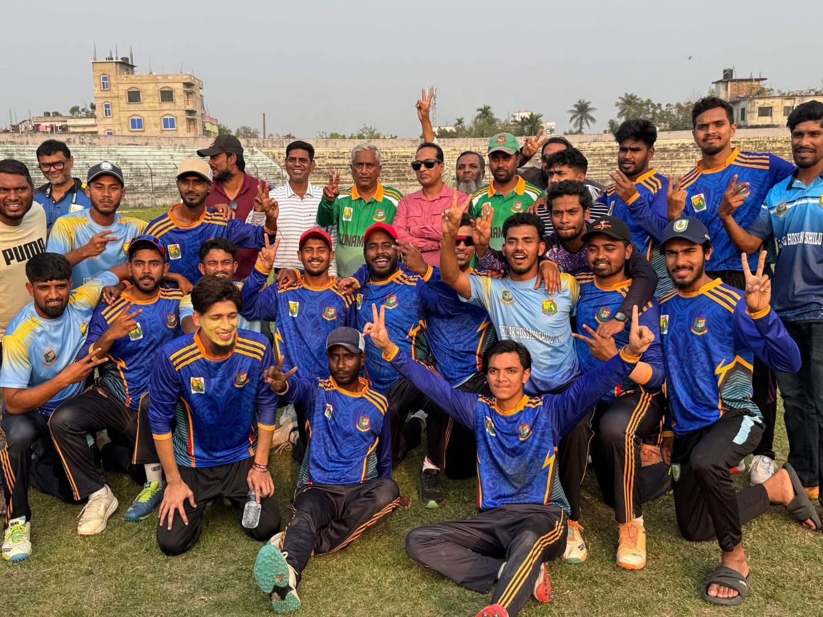 ৪৪তম জাতীয় ক্রিকেট চ্যাম্পিয়নশিপে অপরাজিত চ্যাম্পিয়ন সুনামগঞ্জ