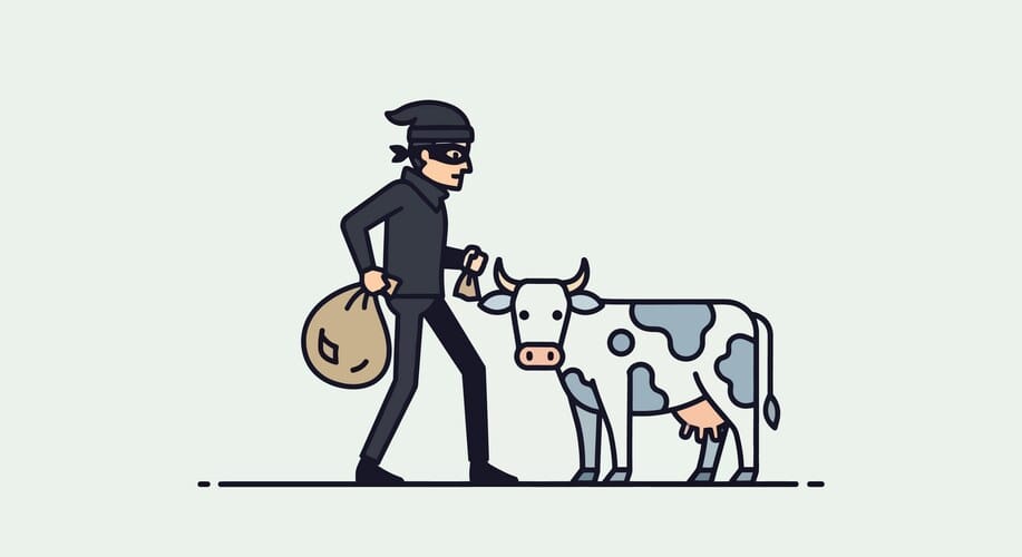 এবার জগন্নাথপুরে গাভী ও বাছুর চুরির পর  মাংস নিয়ে গেছে দুর্বৃত্তরা 