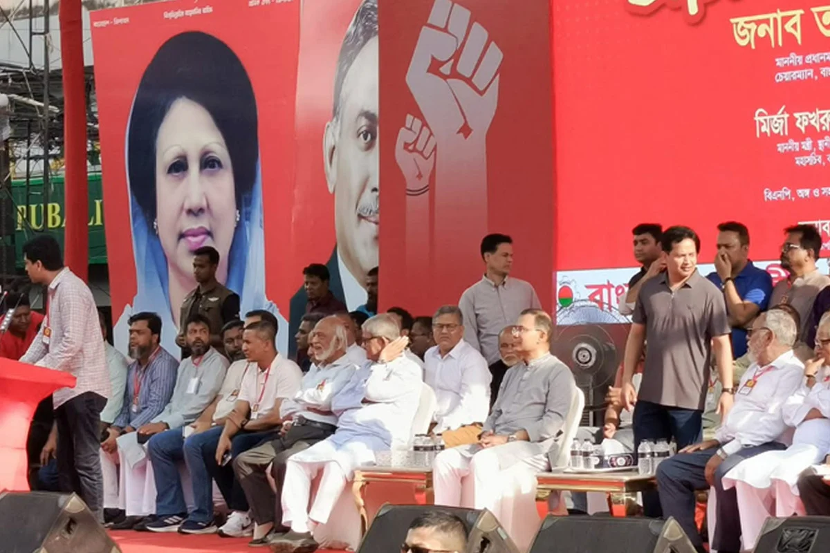 নয়াপল্টনের শ্রমিক সমাবেশে প্রধানমন্ত্রী