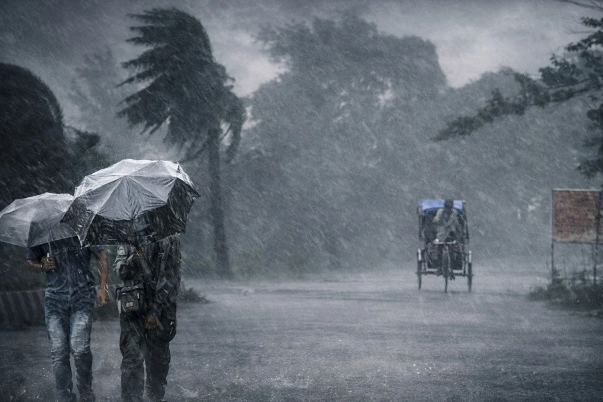 সন্ধ্যার মধ্যে ৯ জেলায় ঝোড়ো হাওয়াসহ বজ্রবৃষ্টির শঙ্কা